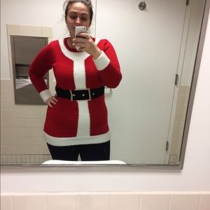 Santa Sweater XL